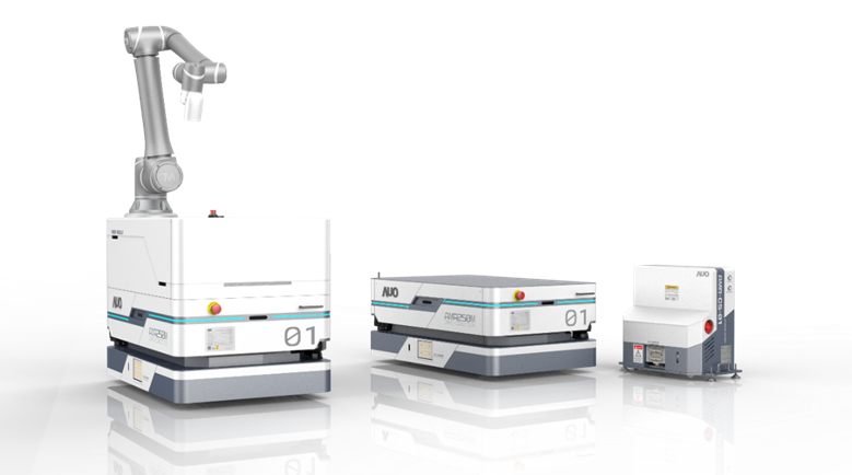 G22恒峰數位開發的自主式移動機器人（AMR250M），搭配全向輪並結合AI演算法、2D LiDAR、3D攝影機等技術，協助客戶實現產線全自動化